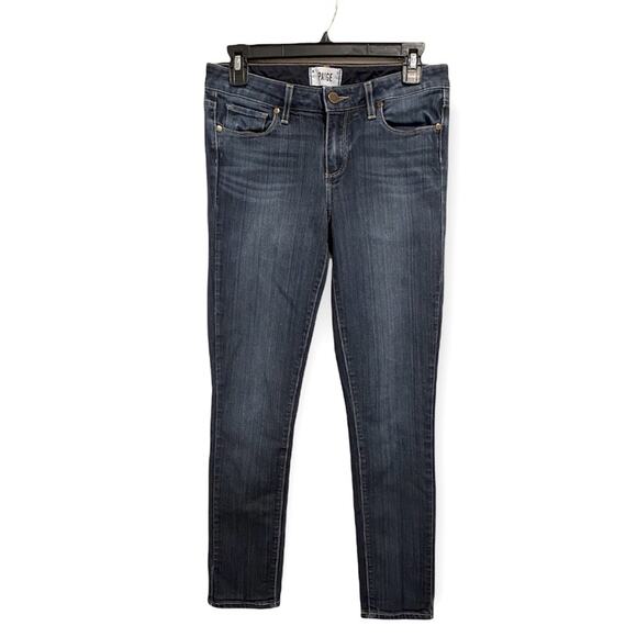 PAIGE Skyline Ankle Peg Medium Wash Jeans Size 27 - Picture 3 of 9